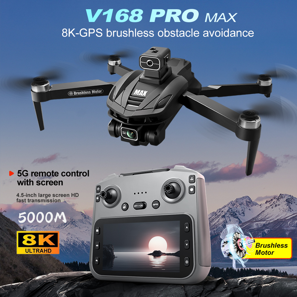 Drone Battery Charger - V168 PRO Max GPS Дрон 8K