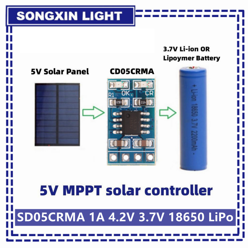Drone Solar Charger - Контроллер заряда солнечной батареи MPPT 1A